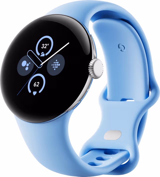 Google Pixel Watch 2 LTE (Silver/Sky)