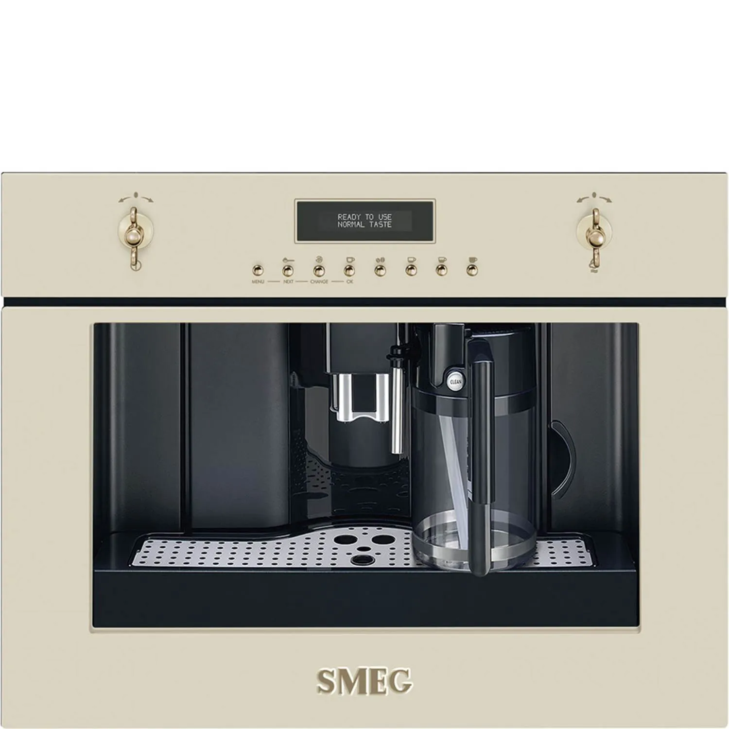 Smeg Colonial kaffemaskin CMS8451P (krem)