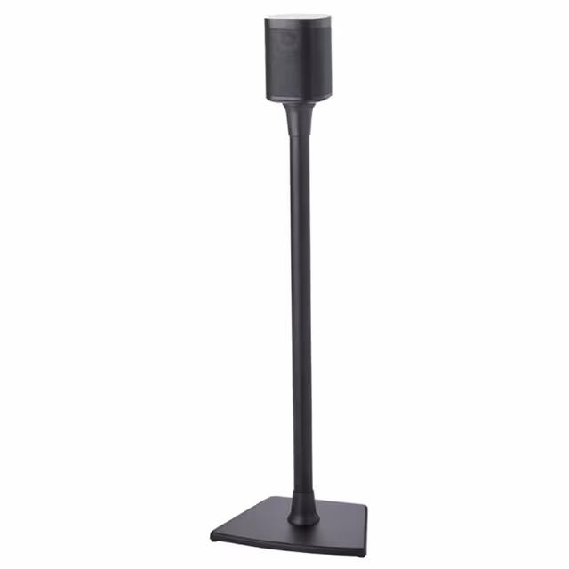 SANUS Gulvstativ for Sonos One SL Play:1 Play:3 Singel Svart