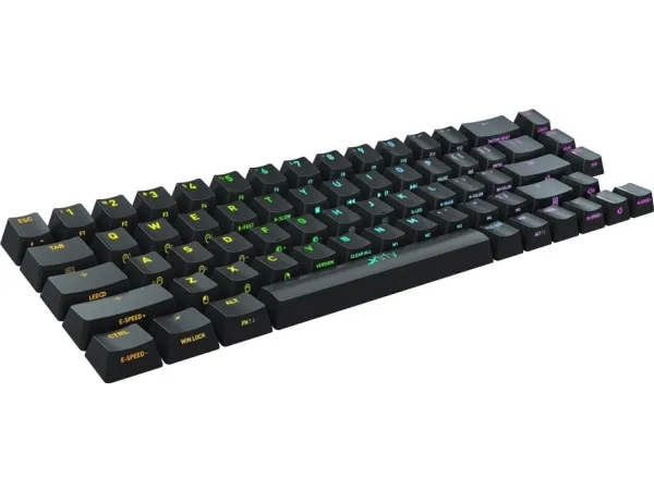 Xtrfy K5 Compact Base Keycaps Black Nordic