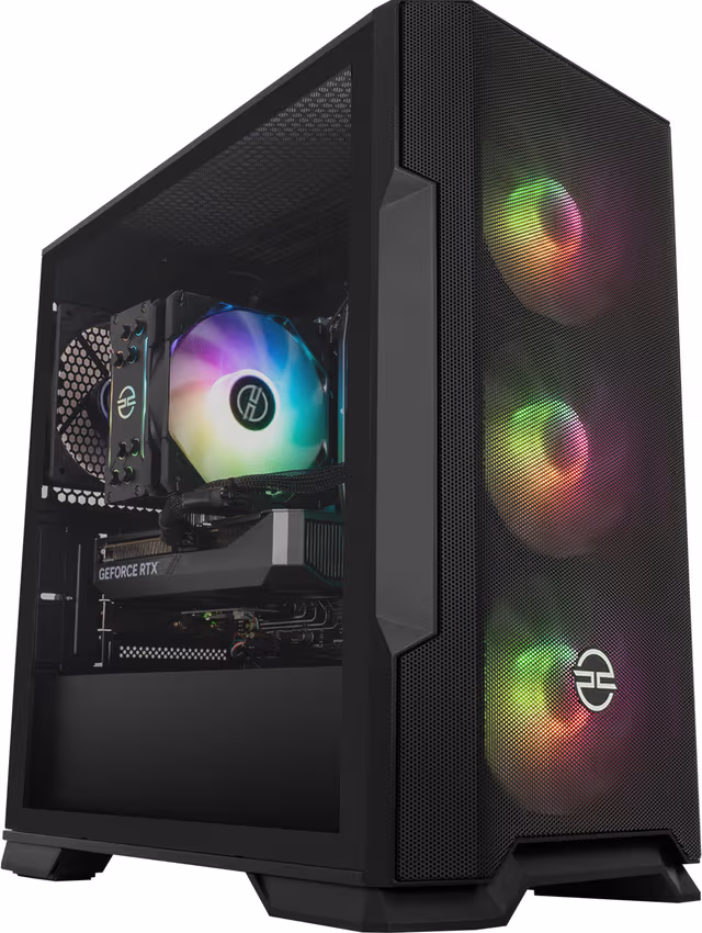 PCSpecialist Core 225 i5-14/16/1TB/5060 stasjonær gaming-PC