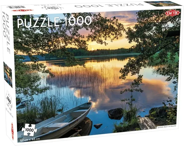 Tactic 1000 pcs puzzle: Summer Night in Finland