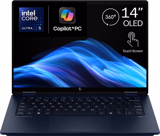 HP OmniBook X Flip 14 U5-226V/16/512/OLED 14" Copilot+ PC