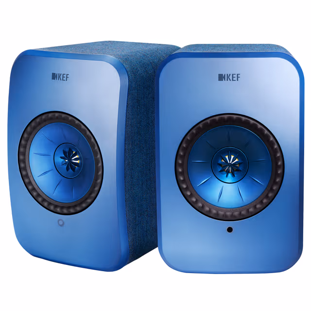 KEF LS-X stereohøyttalere (blå)