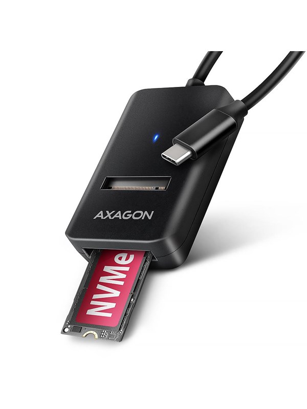 AXAGON USB-C 10 Gbps M.2 Adapter for NVMe & SATA SSD