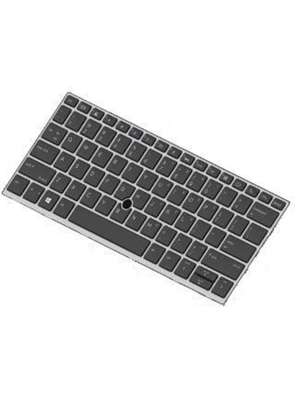 HP DualPoint - Bærbart tastatur - til utskifting - Fransk