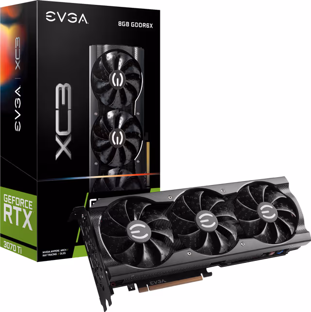 EVGA GeForce RTX 3070 Ti XC3 grafikkort