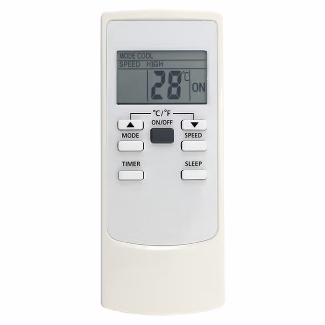 Erstatning fjernkontroll for YK-H/522E for Honeywell klimaanlegg