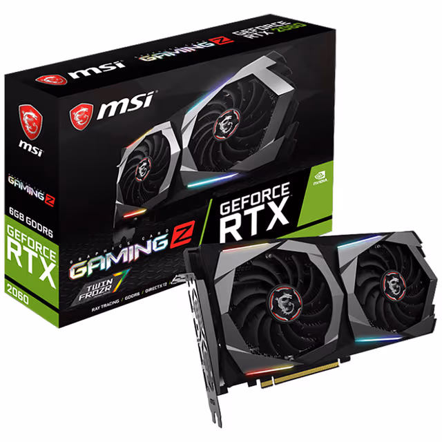 MSI GeForce RTX 2060 Gaming Z grafikkort 6G