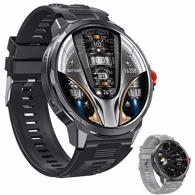 WEKOME WH-07 Smartklokke Sinkkeblanding IP67 Vanntett Bluetooth 1,85-tommers HD-skjerm