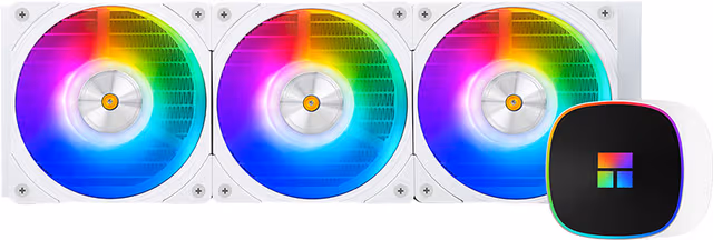 Thermalright Frozen Horizon 360 V2 ARGB CPU-vannkjøler (3, hvit)