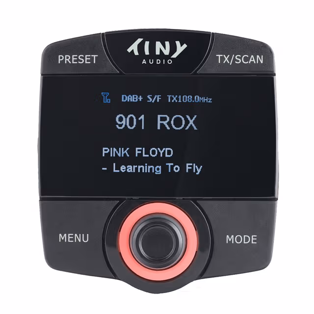 Tiny Audio C6 DAB+ biladapter