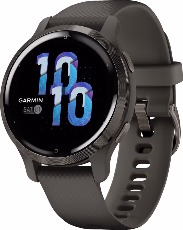 Garmin Venu 2S GPS smartklokke (skifergrå)
