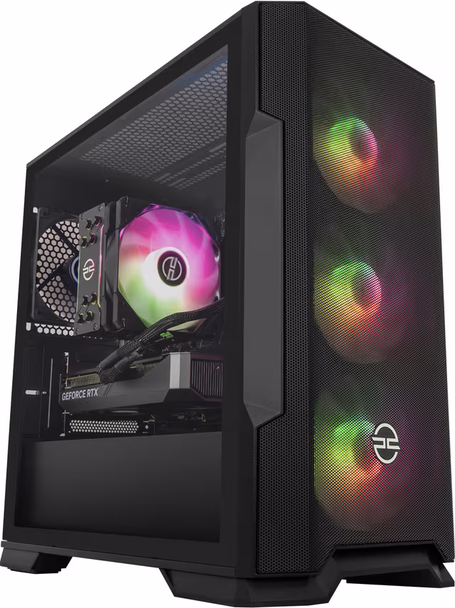 PCSpecialist Core 238 i5-14/16/1TB/5060Ti stasjonær gaming-PC