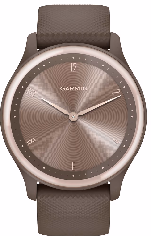 Garmin Vivomove Sport hybrid smartklokke (cocoa)