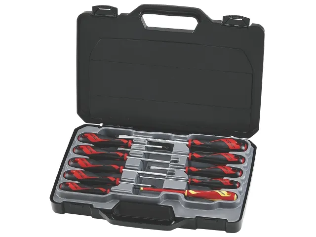 Skrujekkersett Teng Tools MD910N 10 deler