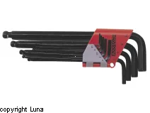 Unbrakonøkler i sett Teng Tools 1479MM 9 stk.