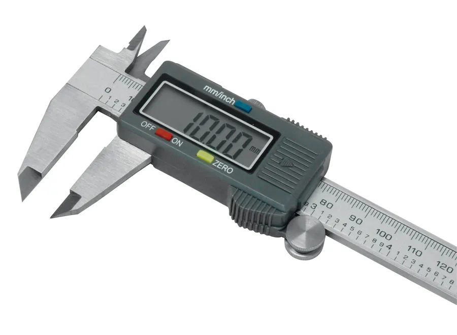Digital 150mm skyvelær Holzmann DMS150
