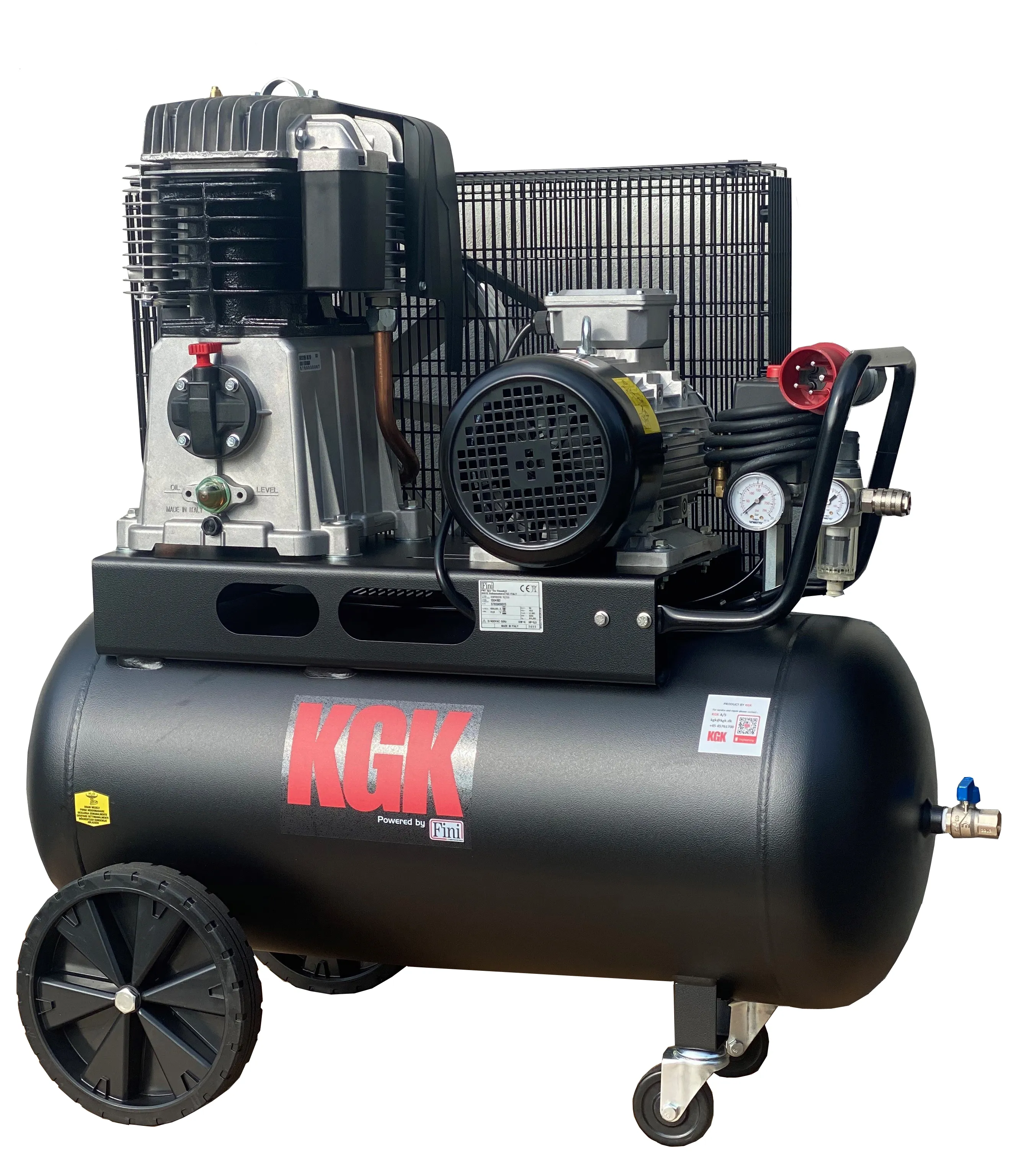 Verkstedskompressor 90/550 5,5 Hk 400V
