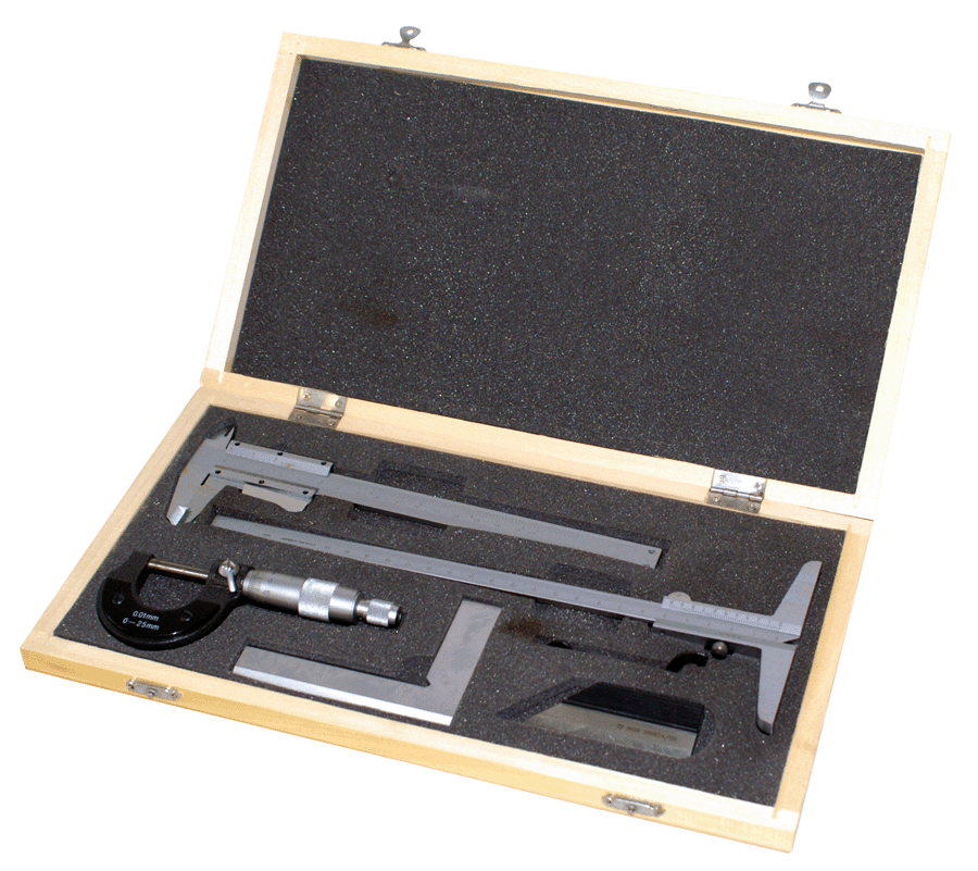 Målesett 5 deler Holzmann MWK5