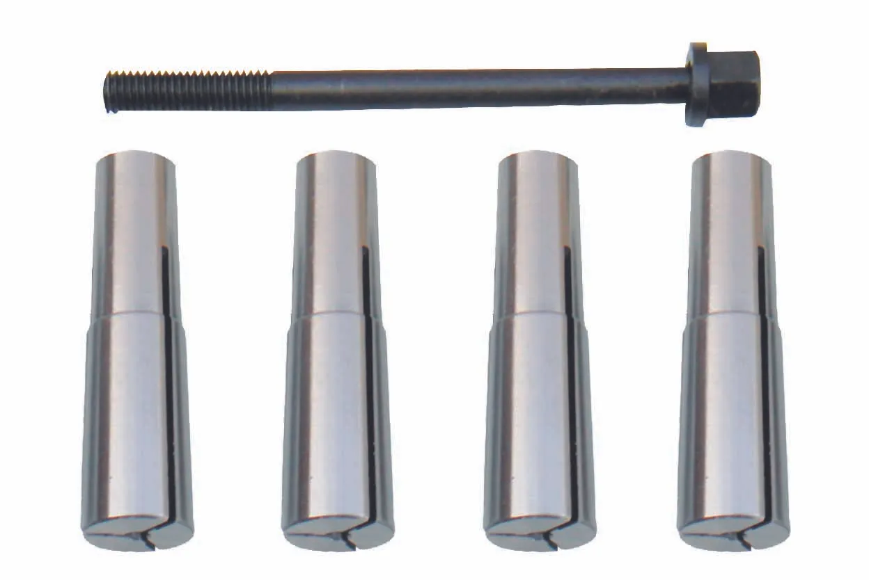 Spennhylser Sieg ø3-ø6mm MK2 - 5 deler