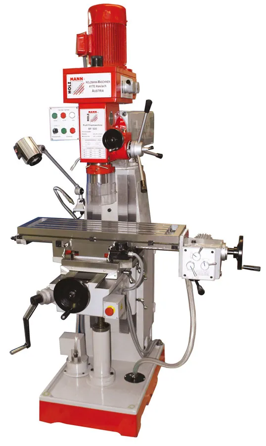 BF500_400V Girsdrevet fresmaskin Holzmann