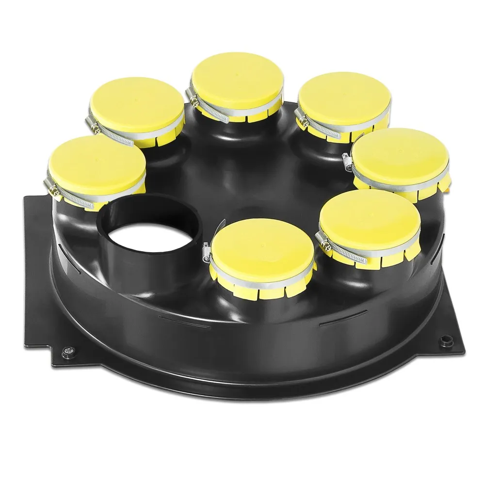 Adaptervifte for 8 slanger