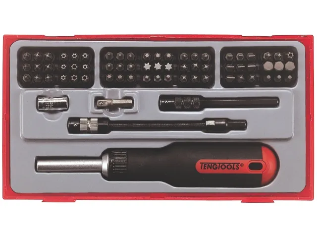 Bitskrutrekkersett Teng Tools TTMD74