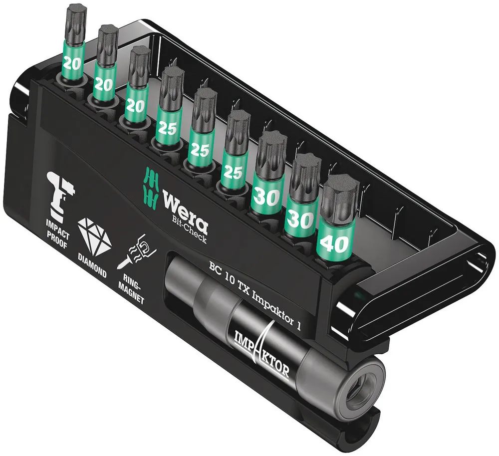 Bitskassett Wera Impaktor 8767-9/IMP DC