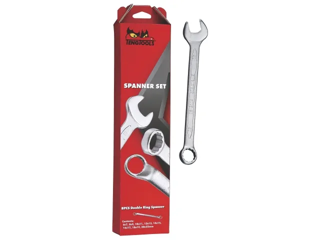 Ringskiftenøkler i sett Teng Tools 6512N - 12 deler