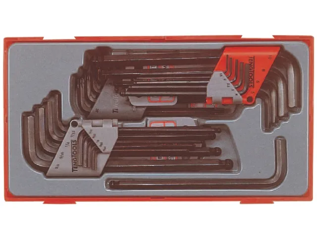 Unbrako-TX nøkkelsett Teng Tools TTHT28
