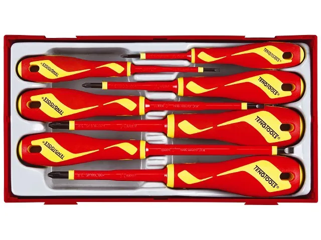 Skrujekkersett Teng Tools TTV907N 1000v - 7 deler