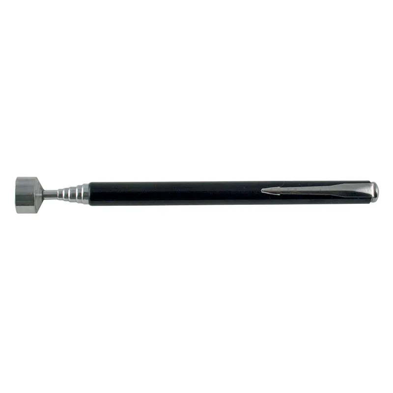 Teleskopmagnet Ø14 mm hode med lommeklips L=130-625 mm (18,5 N)