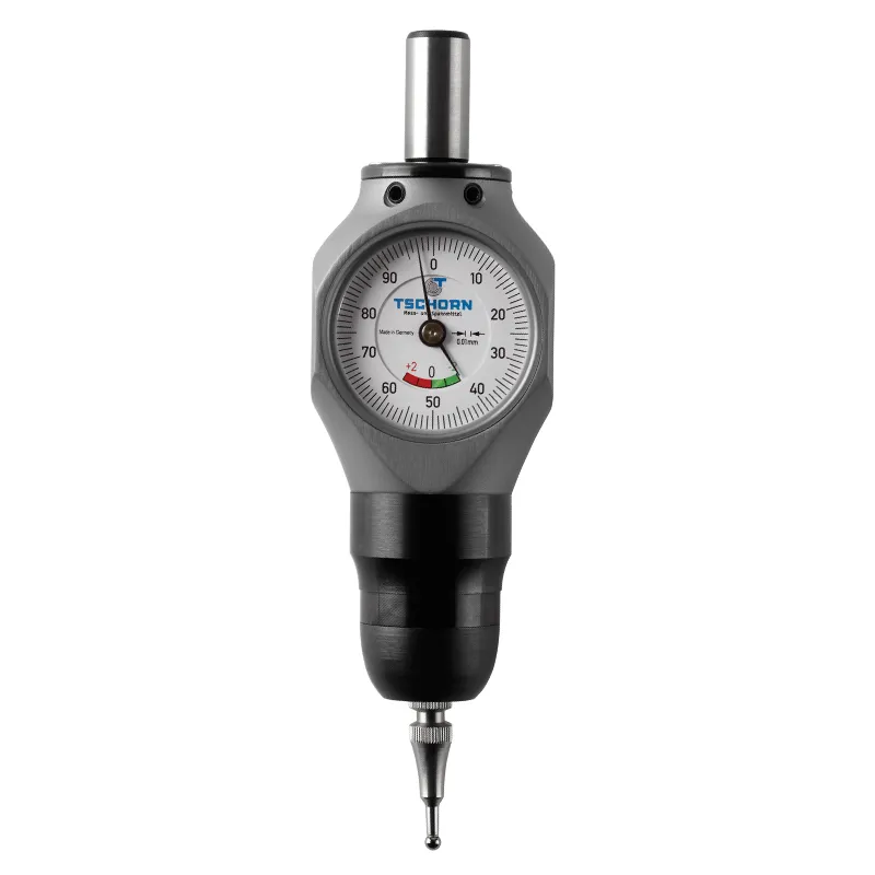 TSCHORN 3D Taster SLIMplus IP67 med Ø12 mm skaft (Analog, HVIT urskive)