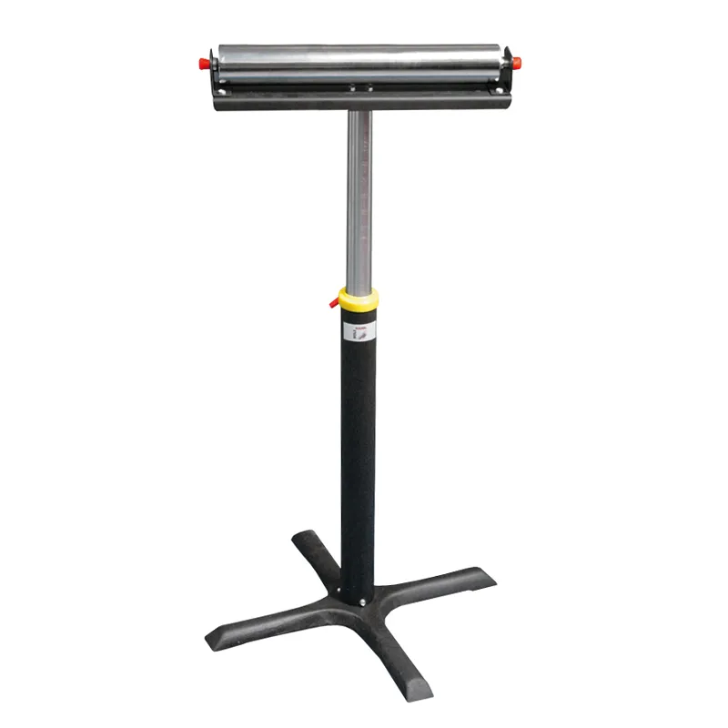 Støttebukk (rullebukk) med Ø57 mm rull og justerbar høyde 68-110 cm (lett-duty)