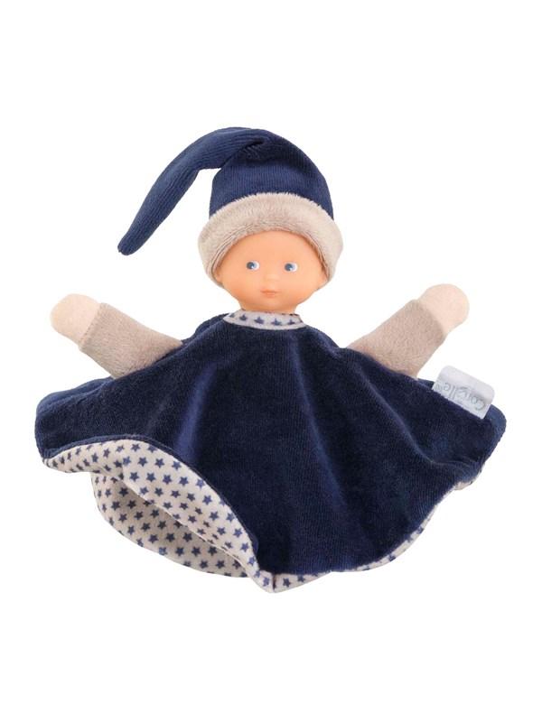 Corolle Tidoudou - Navy Blue Cuddle Cloth 17cm