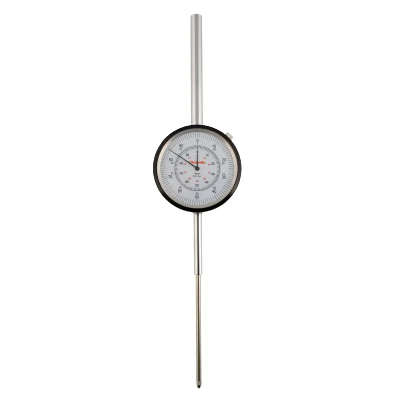 Måleur 0-100x0,01 mm med flatt deksel