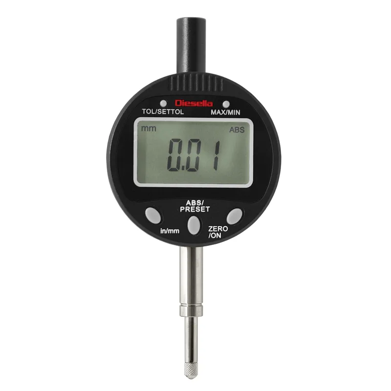 Digitalt måleur 12,7 mmx0,01 med TOL-/Min-/Max-funksjon