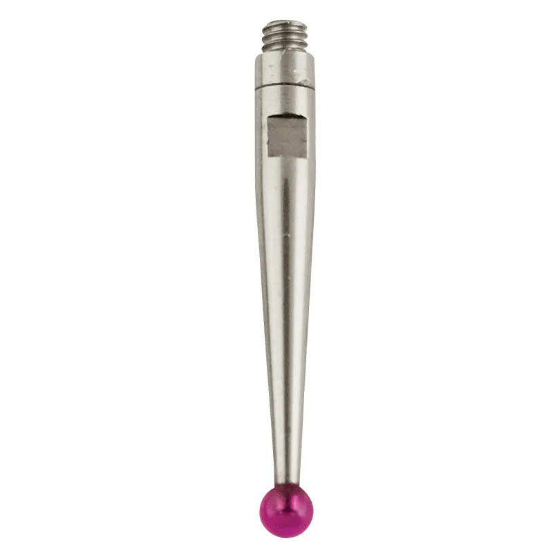 Vippearm (Tastespiss) Ø2,0x16 mm med rubinkule for vippeindikator