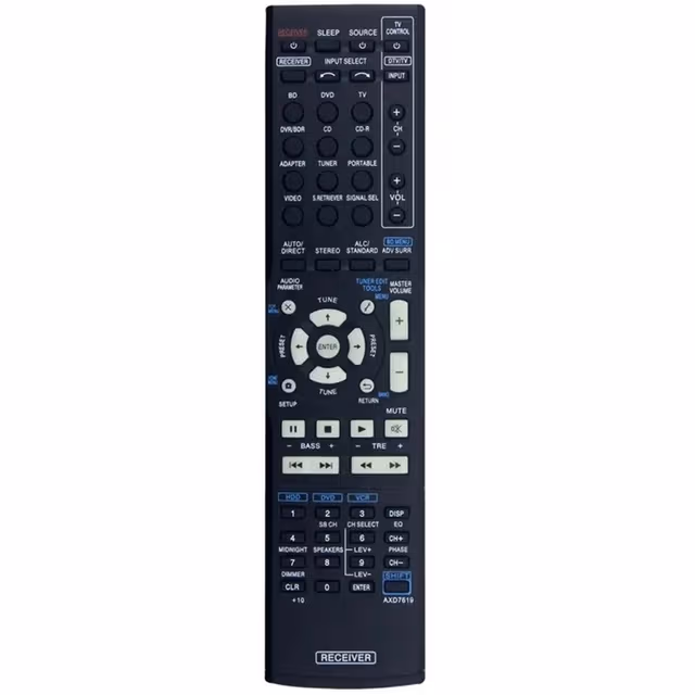 Fjernkontroll Utskiftning for AXD7619 for Pioneer AV-receiver Stereo System