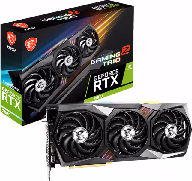 MSI GeForce RTX 3080 GAMING Z TRIO grafikkort (10GB)