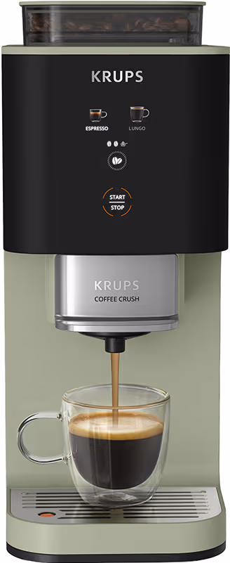 Krups Coffee Crush Experience espressomaskin SA401LE0 (grønn)