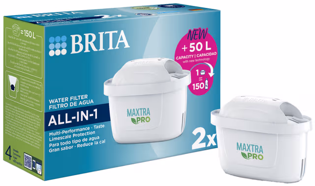 Brita alt-i-1 vannfilter 1050807 (hvit)