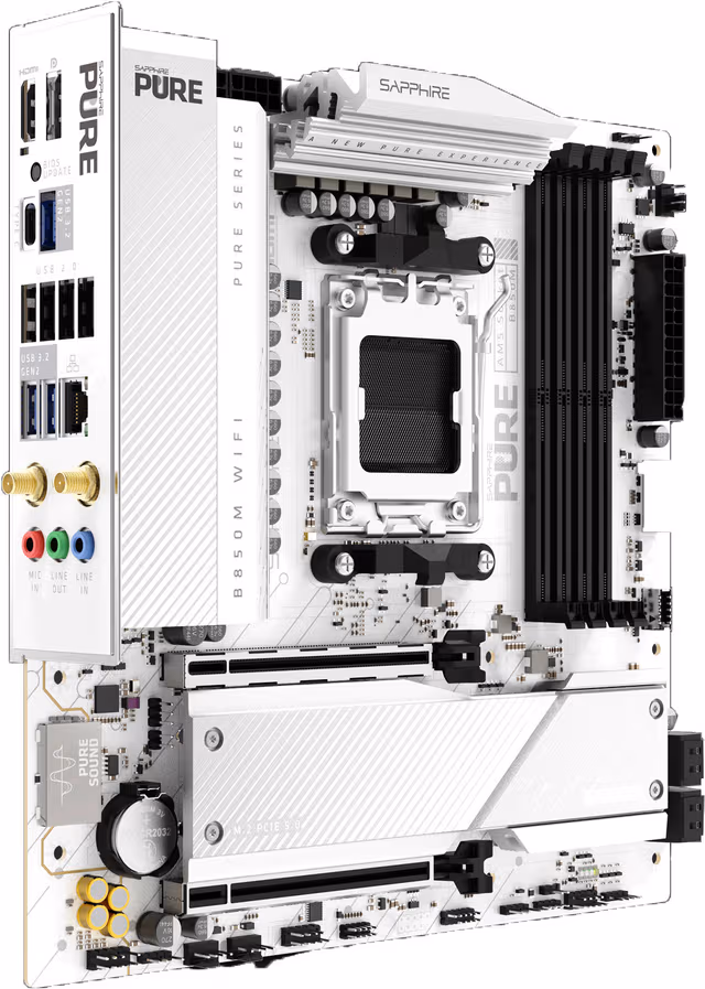 Sapphire Pure B850M WIFI hovedkort