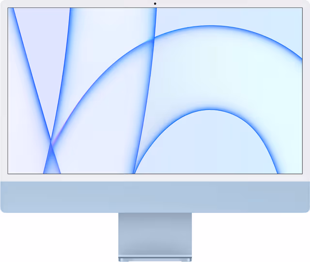 iMac 24" 8C CPU/7C GPU/256 (blå)