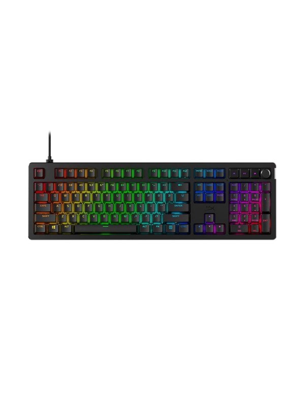 HyperX Alloy Rise 100% - Gamingtastatur - Engelsk (USA) - Svart