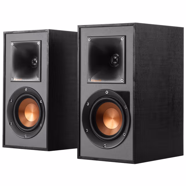 Klipsch R-41PM aktive høyttalere - par (sort)