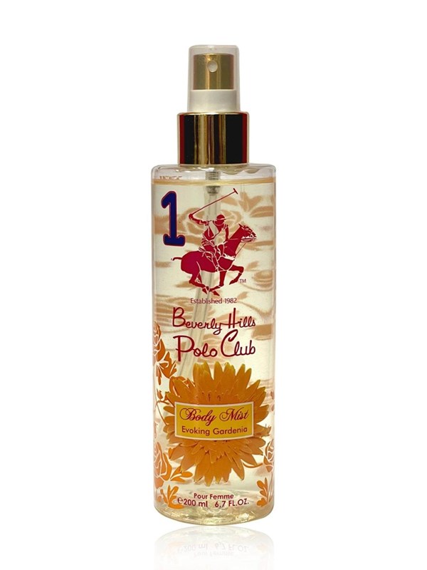 Beverly Hills Polo Club Evoking Gardenia, Body Spray, 200 ml