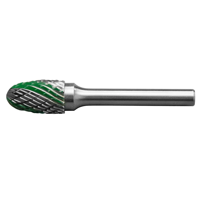Fresespiss HM Ø10x16 mm form E (Speedcut) med Ø6 mm skaft