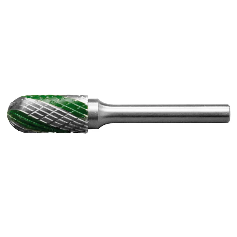 Fresespiss HM Ø8x18 mm form C (Speedcut) med Ø6 mm skaft